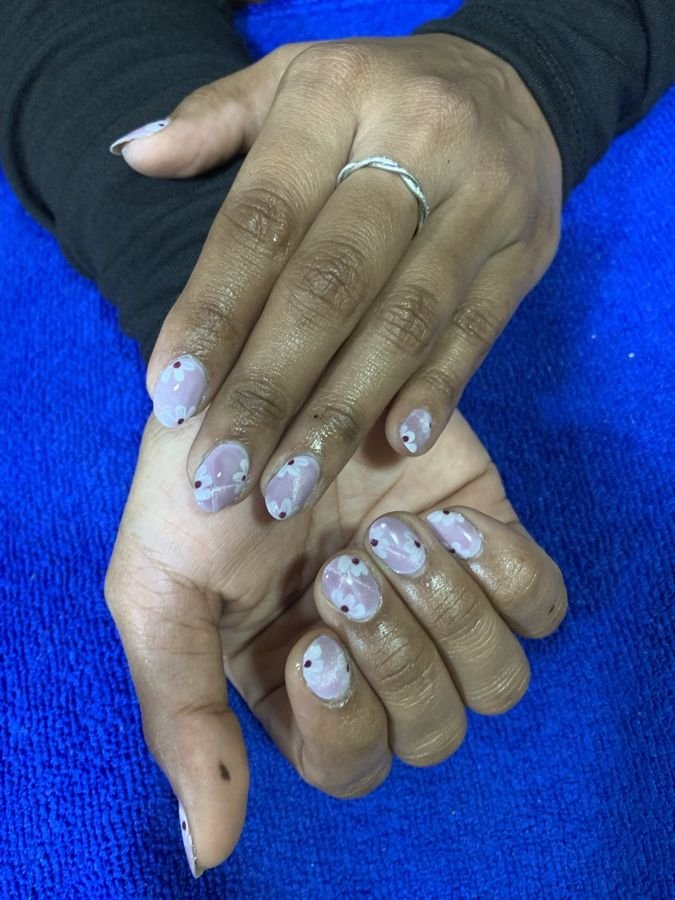 Nail Art at Let's Flaunt salon, Mallasandra Bengaluru